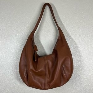 Coach Brown Leather Shoulder Bag